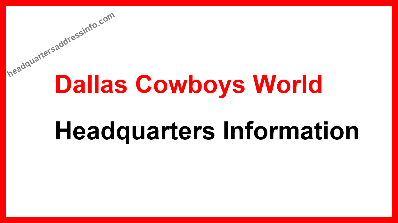 Dallas Cowboys World Headquarters