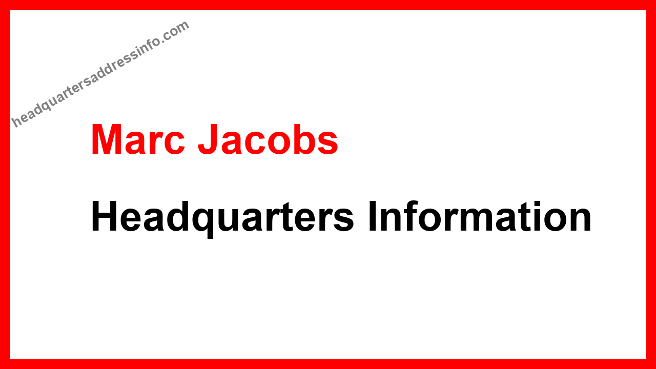 Marc Jacobs Headquarters