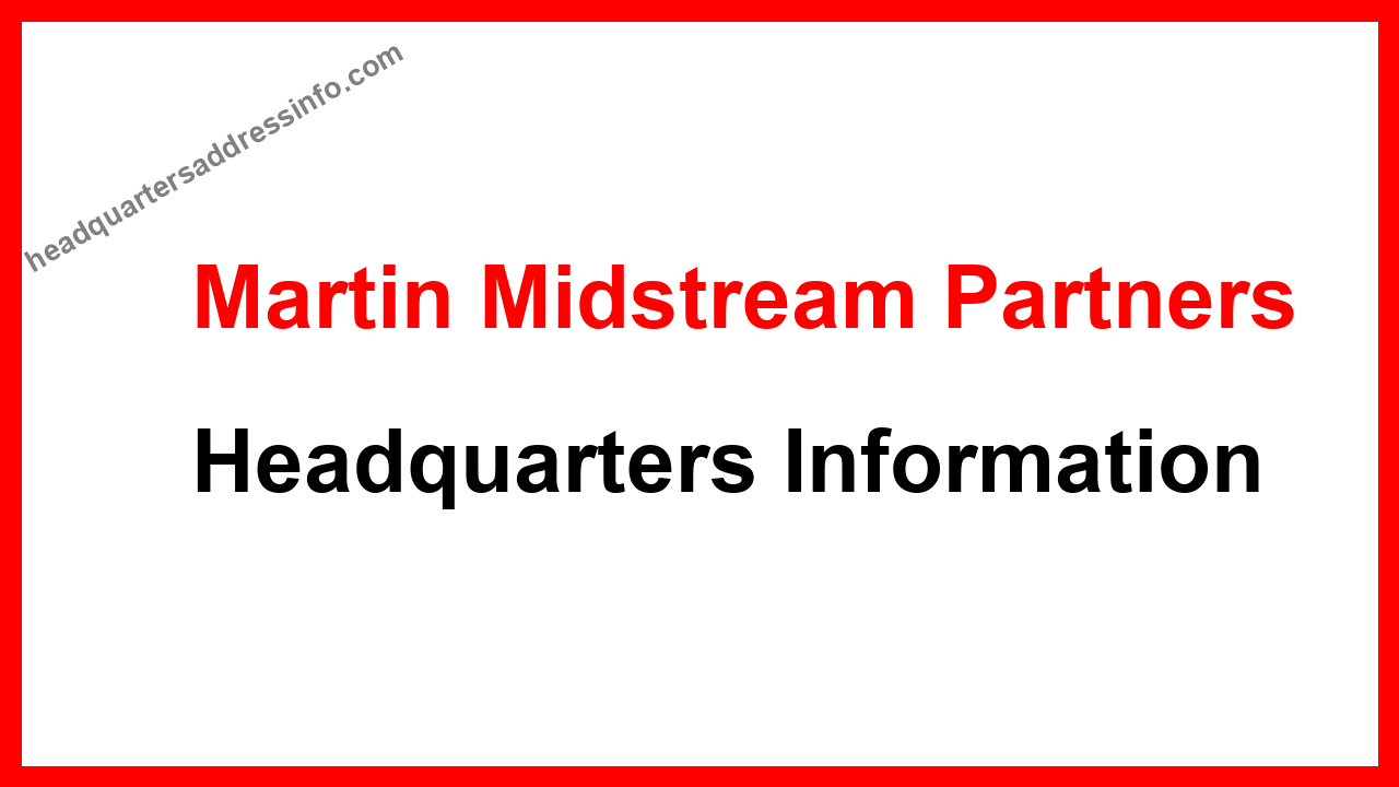 Martin Midstream Partners Headquarters