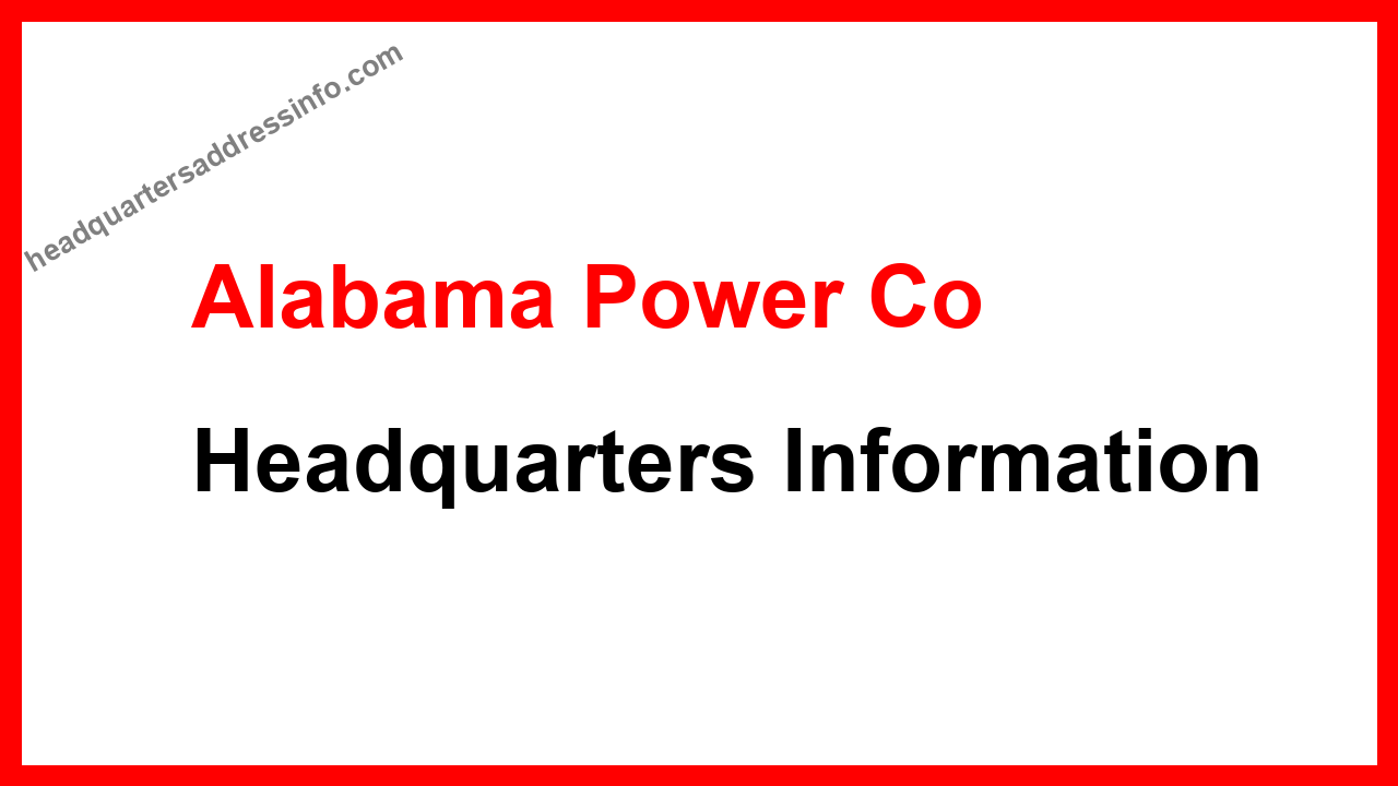Alabama Power Co Headquarters
