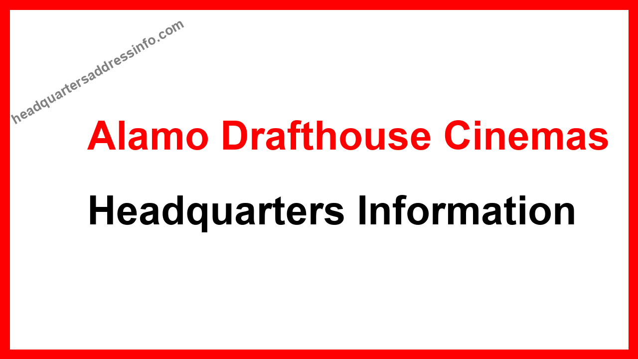 Alamo Drafthouse Cinemas Headquarters