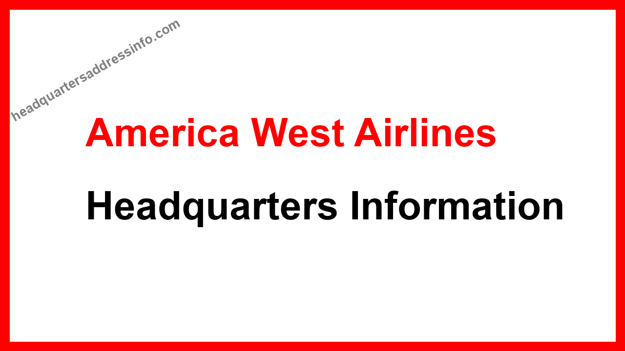 America West Airlines Headquarters