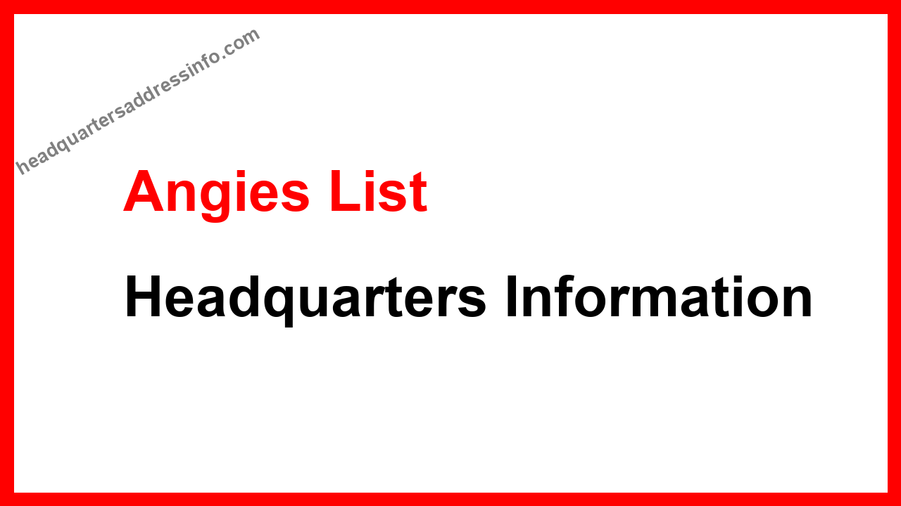 Angies List Headquarters
