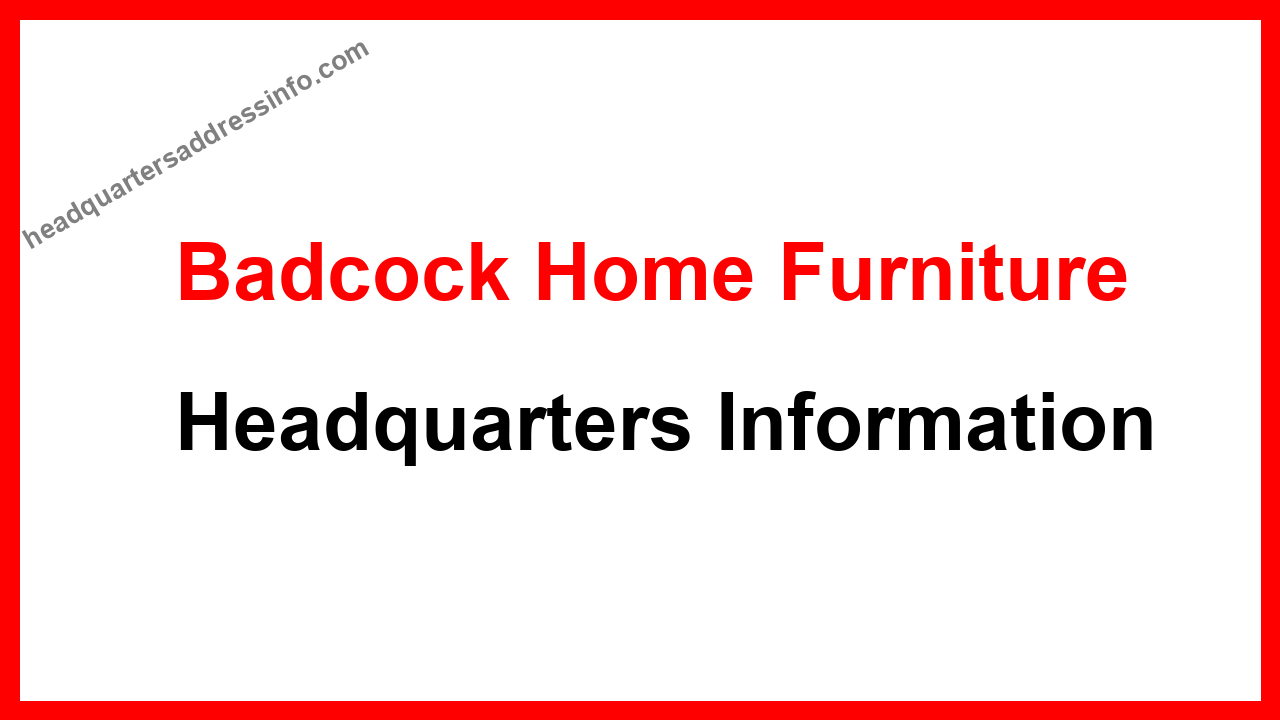 Badcock Home Furniture Headquarters