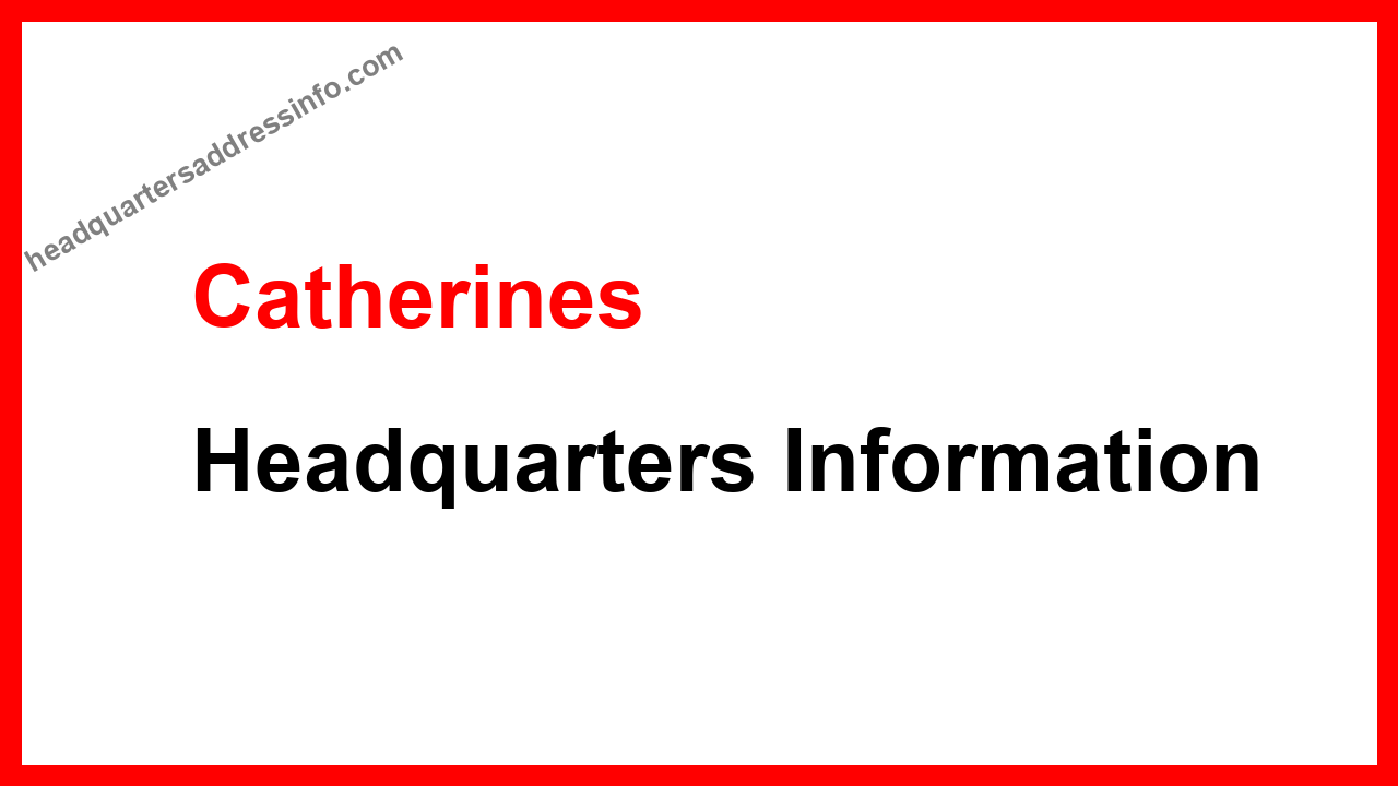 Catherines Headquarters