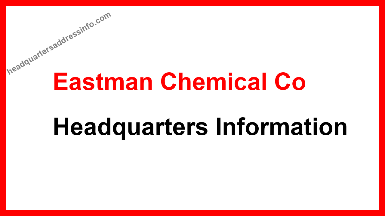 Eastman Chemical Co Headquarters