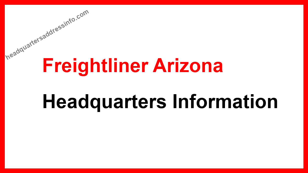 Freightliner Arizona Headquarters