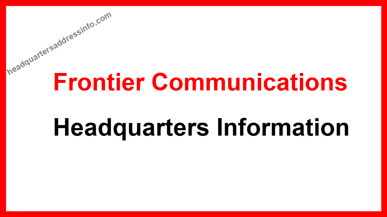 Frontier Communications Headquarters