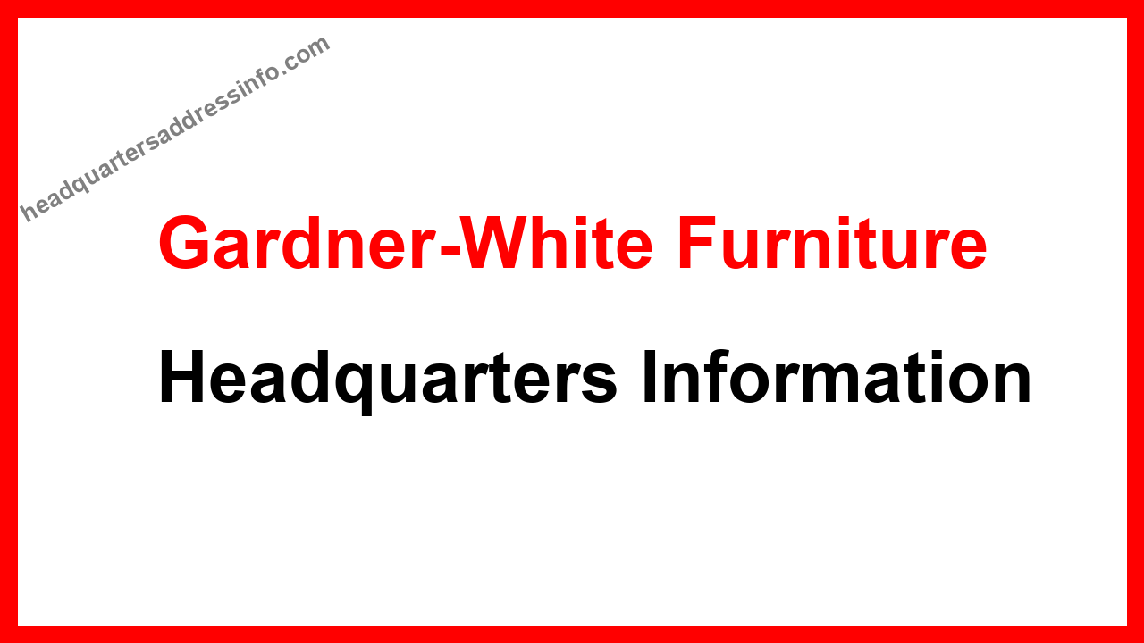 Gardner-White Furniture Headquarters