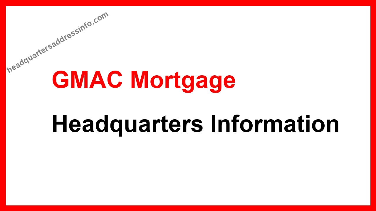 GMAC Mortgage Headquarters