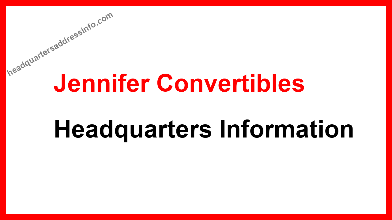 Jennifer Convertibles Headquarters