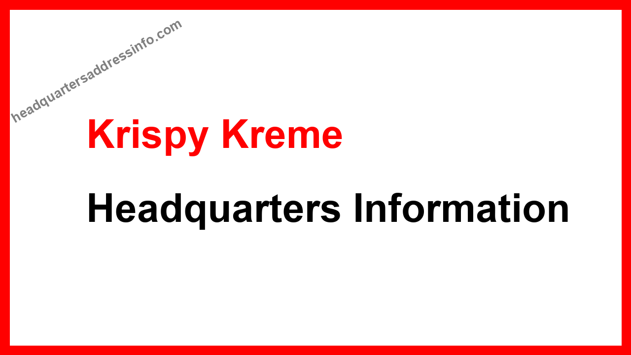 Krispy Kreme Headquarters