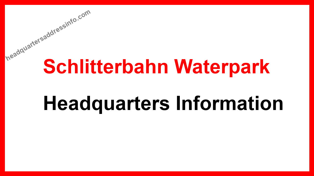 Schlitterbahn Waterpark Headquarters
