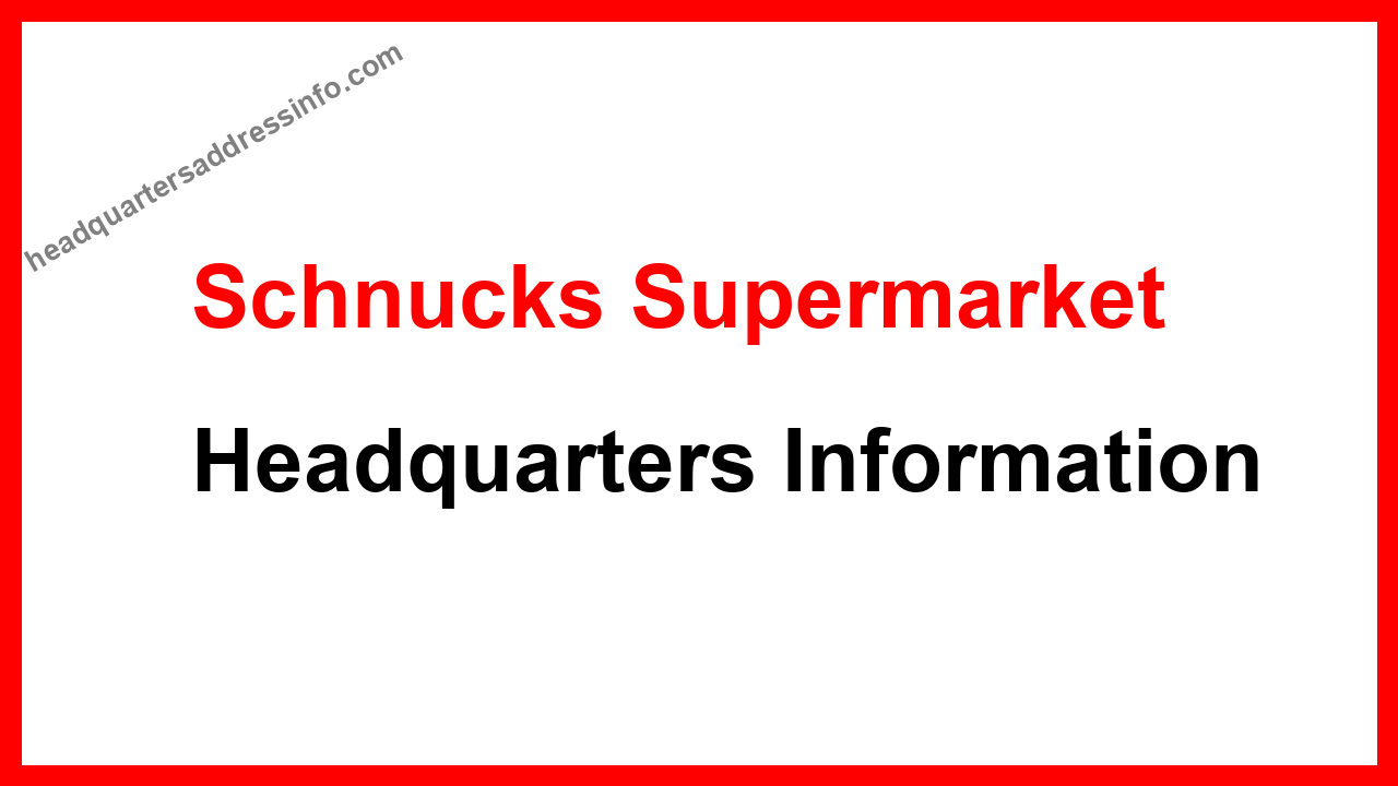 Schnucks Supermarket Headquarters